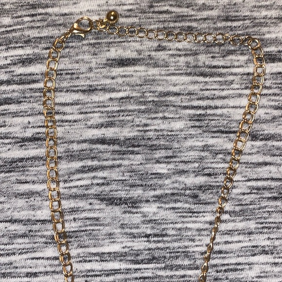 Brown and Gold Tear-Drop Pendant Costume Jewelry Necklace and Earring Set - Picture 14 of 14